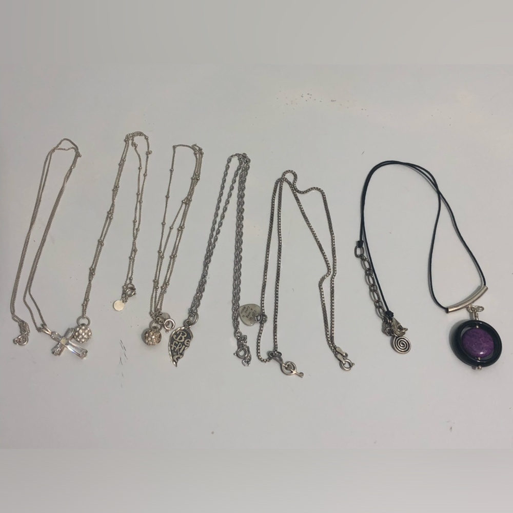 Sterling silver Necklaces Lot Of Jewelry - Picture 5 of 8
